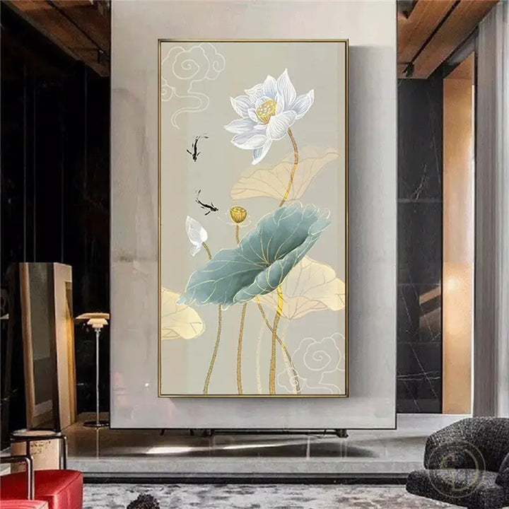 Tableau Plante Murale fleur