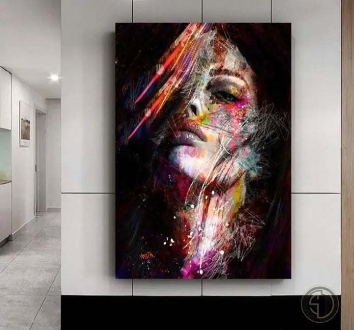 Tableau Pop Art Femme