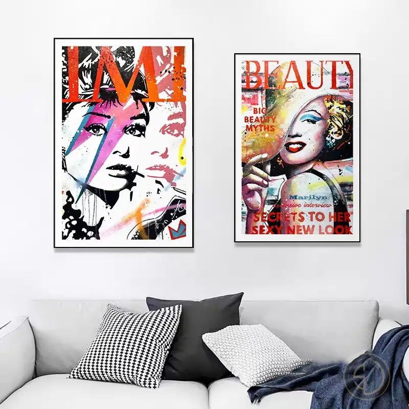 Tableau Pop Art Marilyn