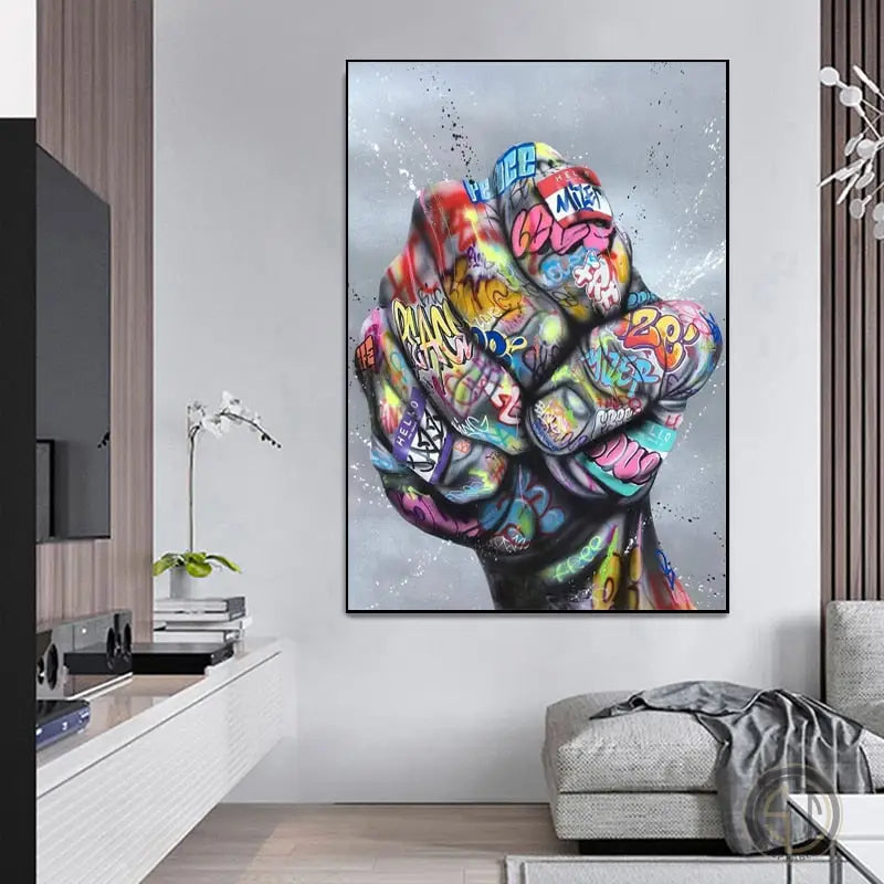 Toile Street Art Pop Art