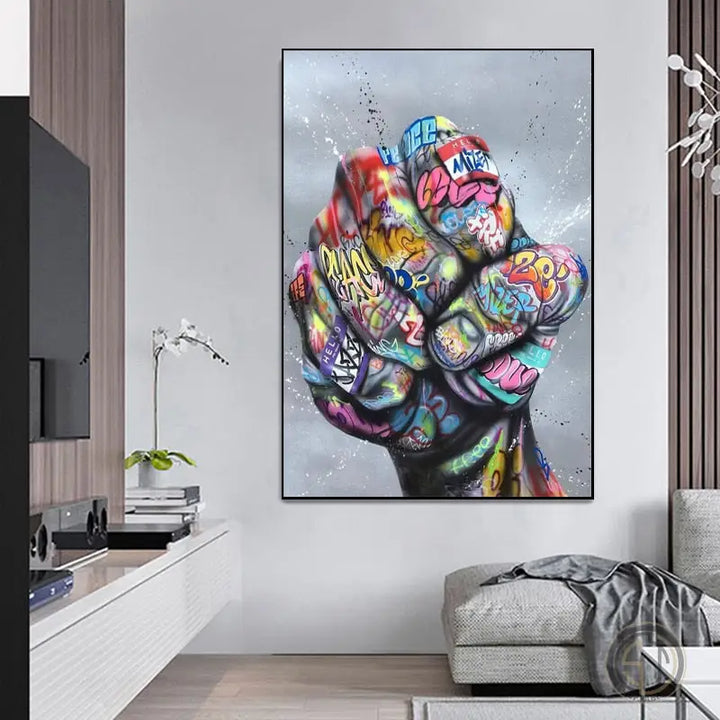 Toile Street Art Pop Art