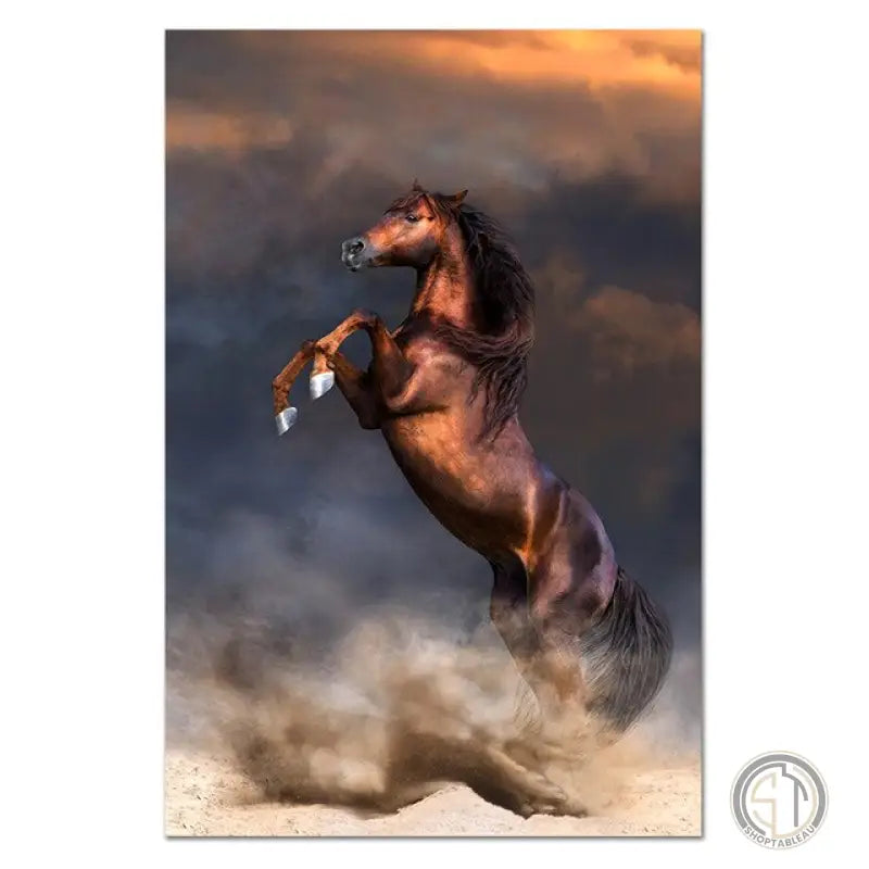 Grand Tableau Cheval