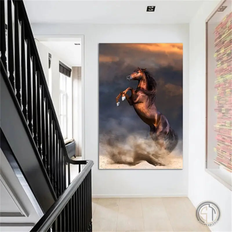 Tableau Toile Cheval