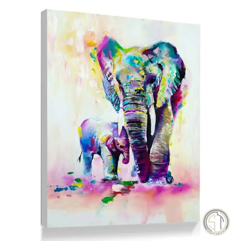 Tableau Toile Éléphant