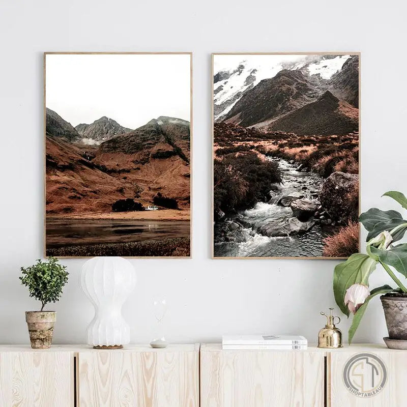 Toile Montagne