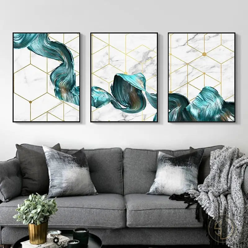 Tableau Moderne Triptyque