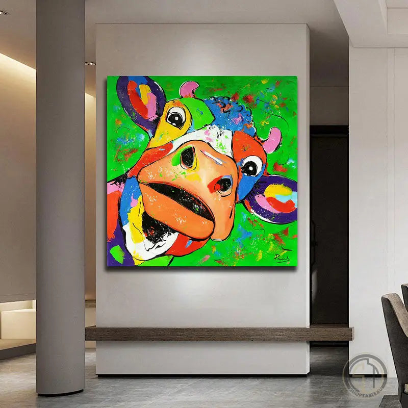 Tableau Vache Fun