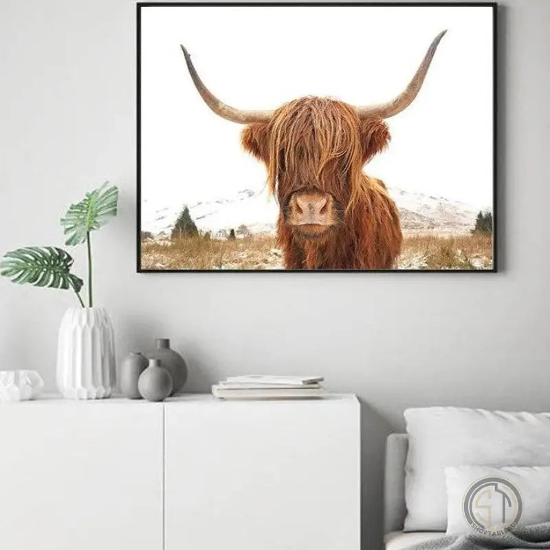Tableau Vache Highland