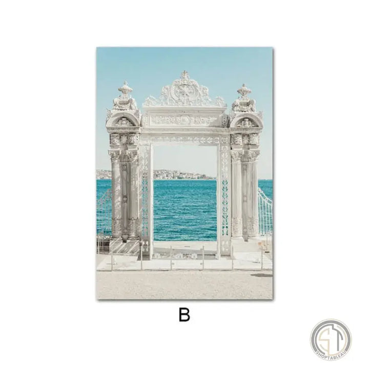 Toile Vue sur Mer