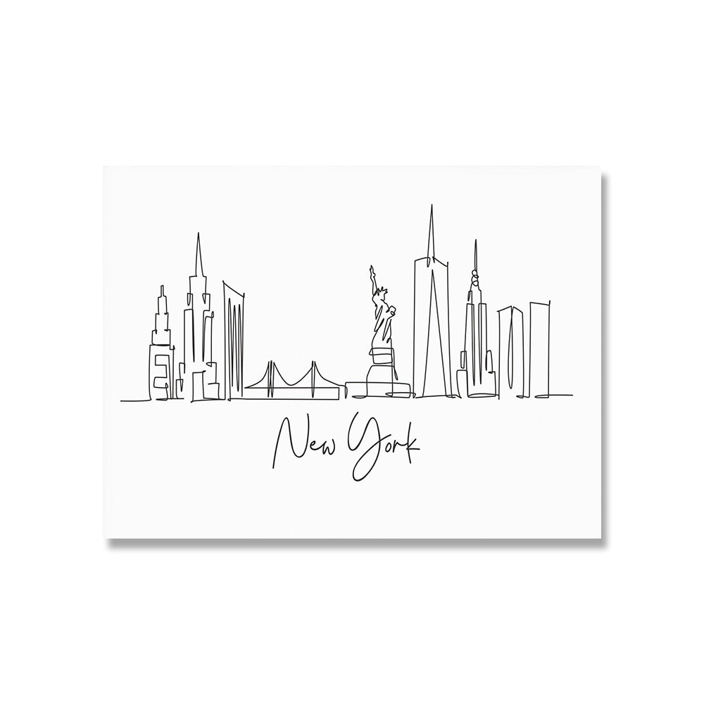 XXL New York new york ✓ Noir et Blanc