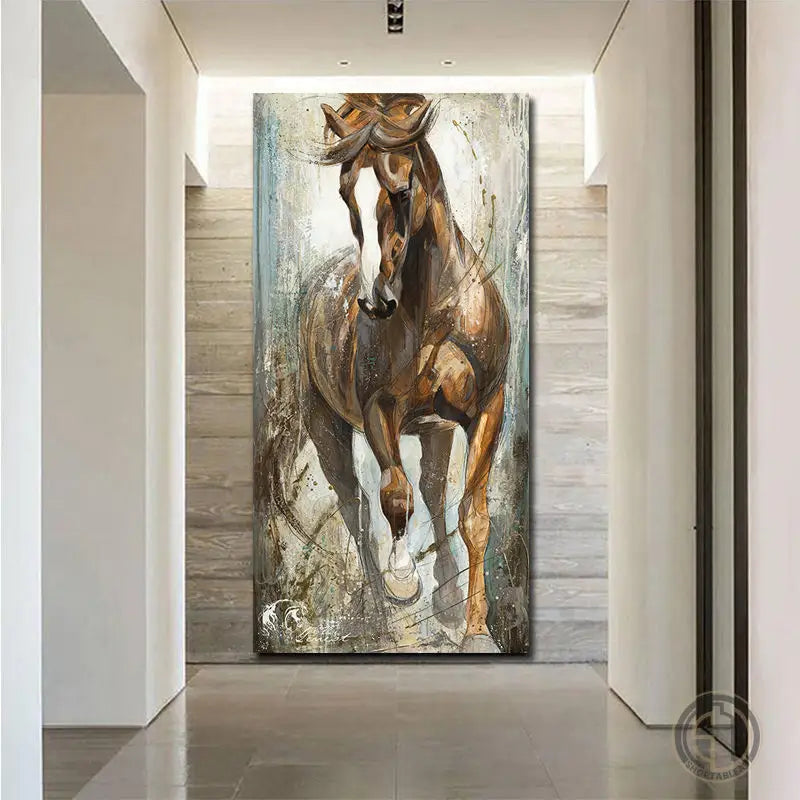 Grand Tableau Cheval