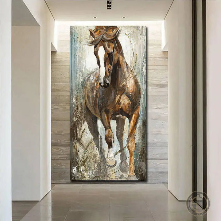 Grand Tableau Cheval