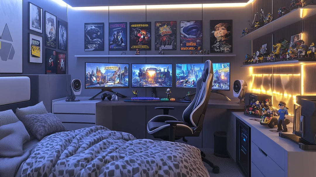 déco pour une chambre ado garçon style industriel