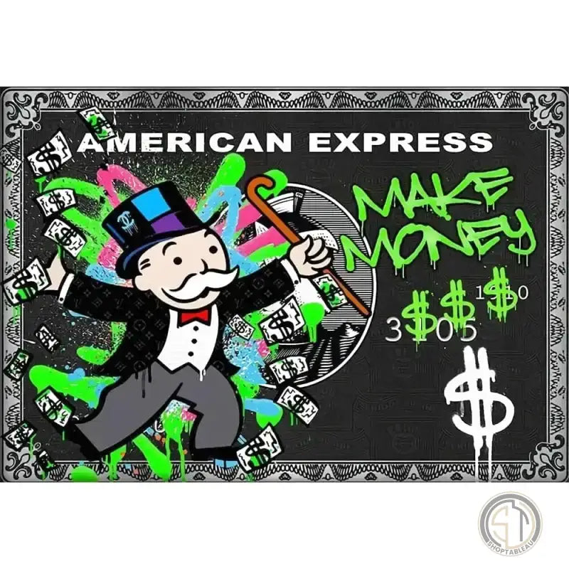 Alec Monopoly Champagne stree ✓ Street Art