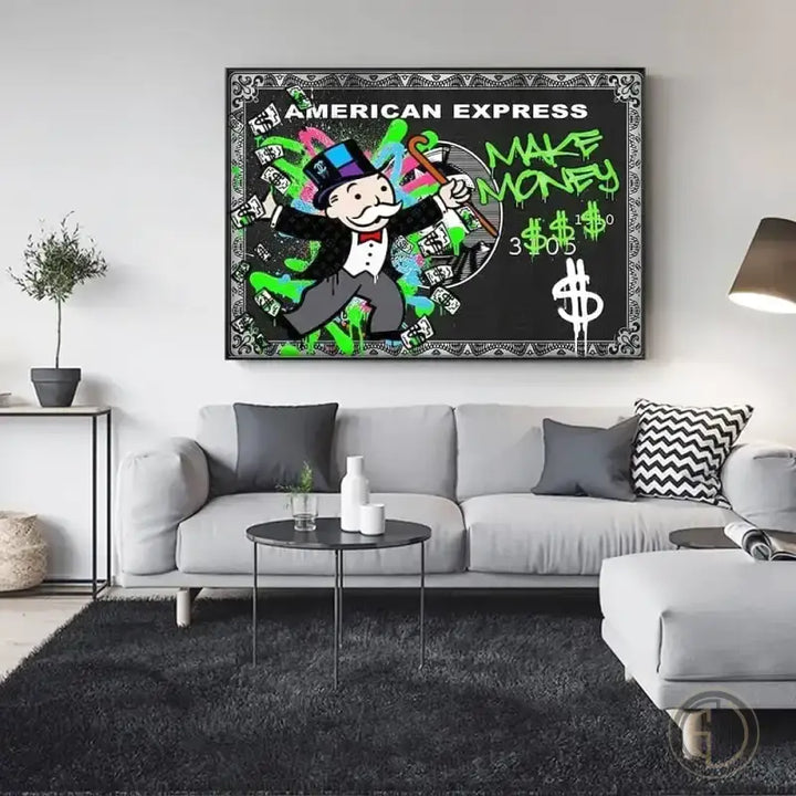 Alec Monopoly Champagne stree ✓ Street Art