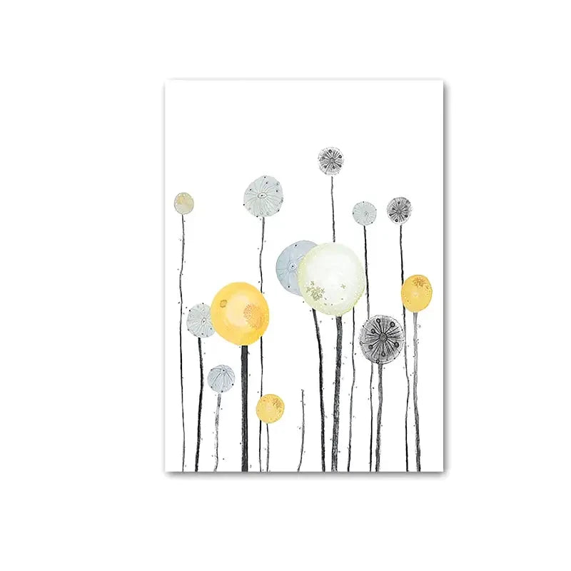 Peinture Bouquet de Fleurs Moderne arbre