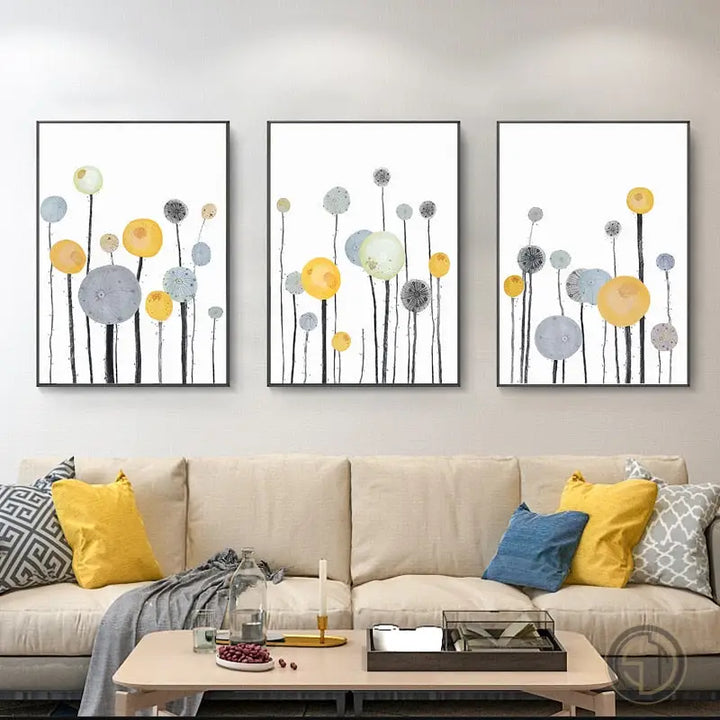 Peinture Bouquet de Fleurs Moderne arbre