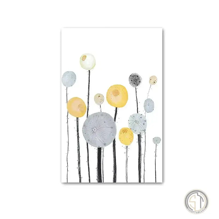 Peinture Bouquet de Fleurs Moderne arbre