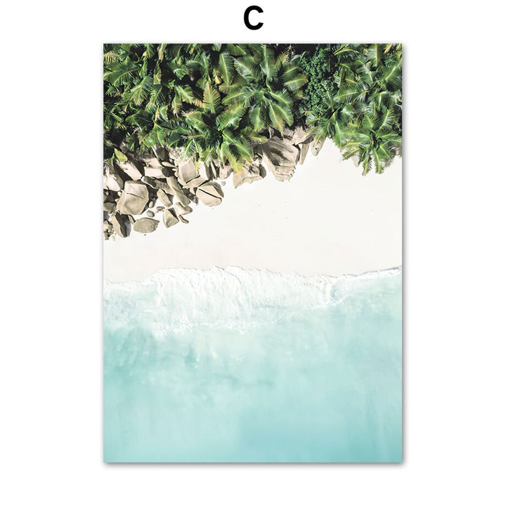 Tableau Antillais arbre ✓ mer ✓ nature