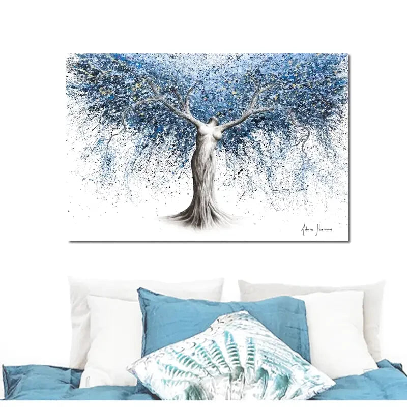 Tableau Arbre Coloré arbre ✓ Original ✓ tableau coloré