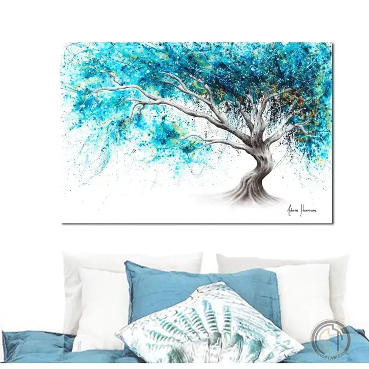 Tableau Arbre Coloré arbre ✓ Original ✓ tableau coloré