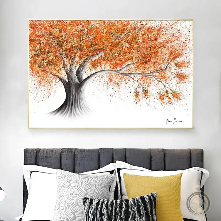 Tableau Arbre Coloré arbre ✓ Original ✓ tableau coloré