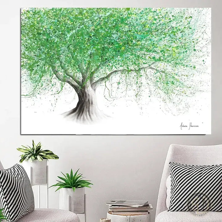 Tableau Arbre Coloré arbre ✓ Original ✓ tableau coloré