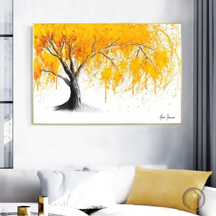 Tableau Arbre Coloré arbre ✓ Original ✓ tableau coloré