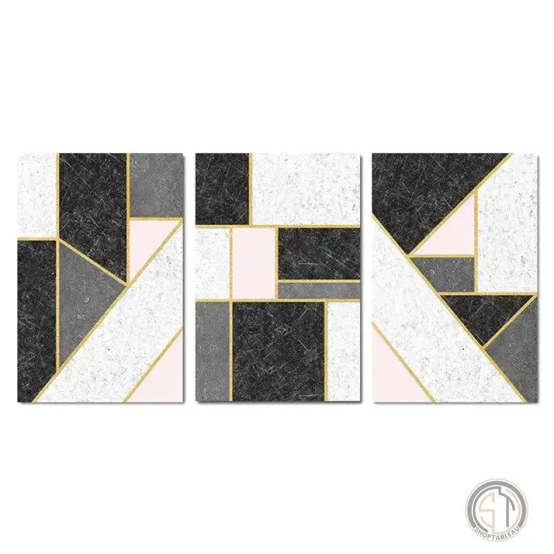 Tableau Rectangle Tableau Contemporain Rectangulaire – Shop Tableau