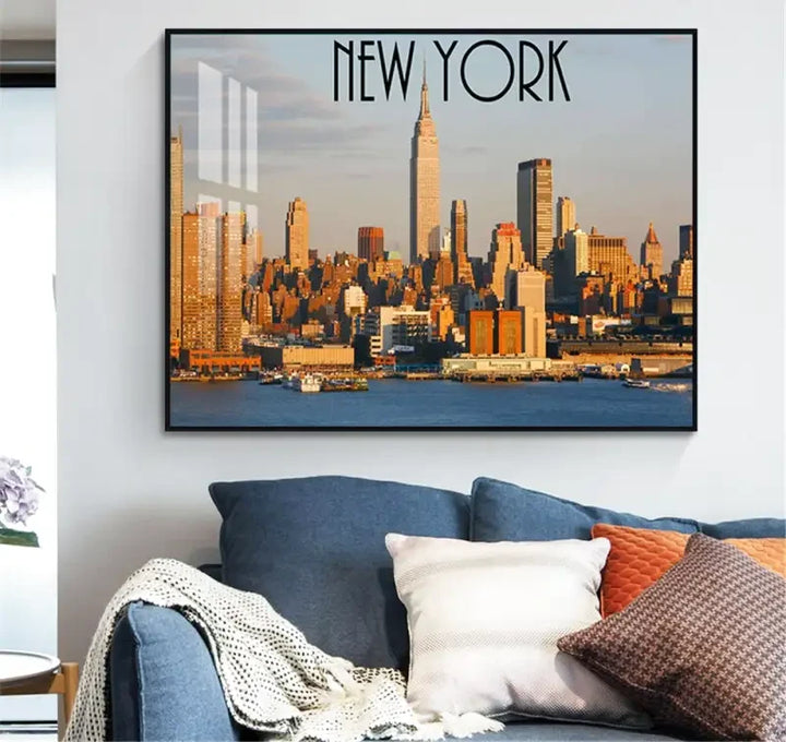 Tableau De New York en Couleur