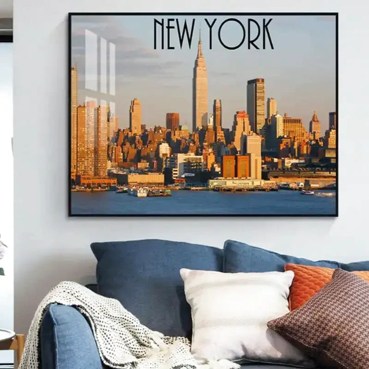 Tableau De New York en Couleur