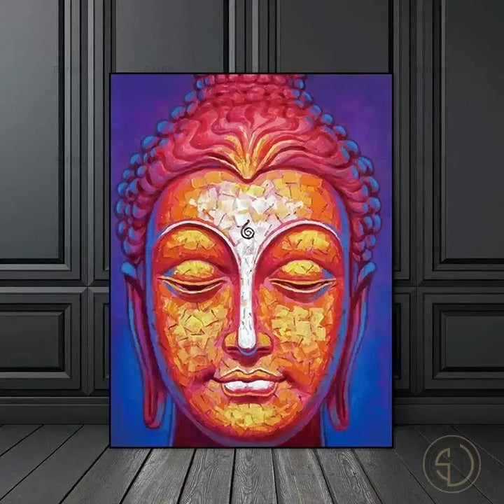 Tableau Deco Zen bouddha ✓ tableau coloré