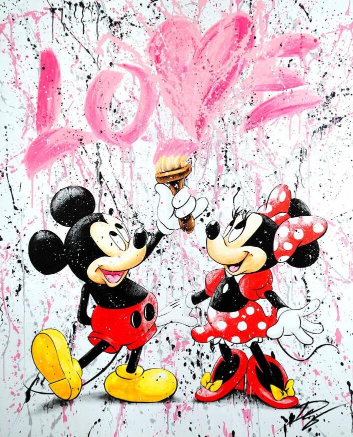 Tableau Pop Art Disney ✓ Street