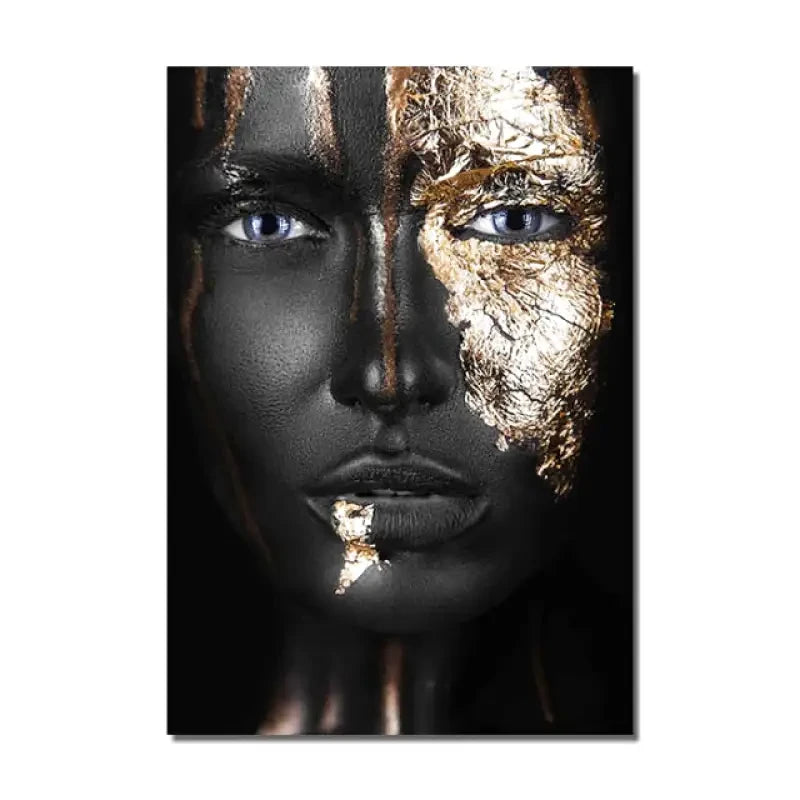 Tableau Femme Afro africain ✓ tableau femme