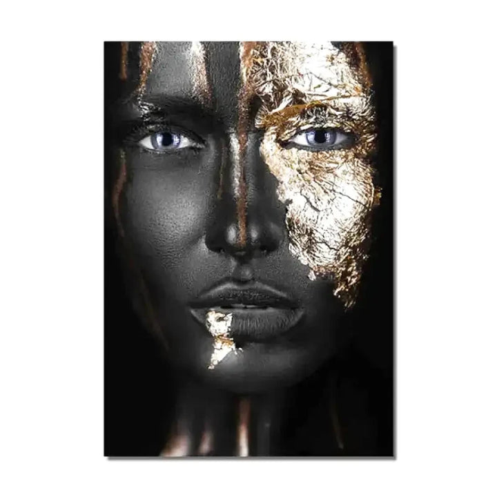 Tableau Femme Afro africain ✓ tableau femme