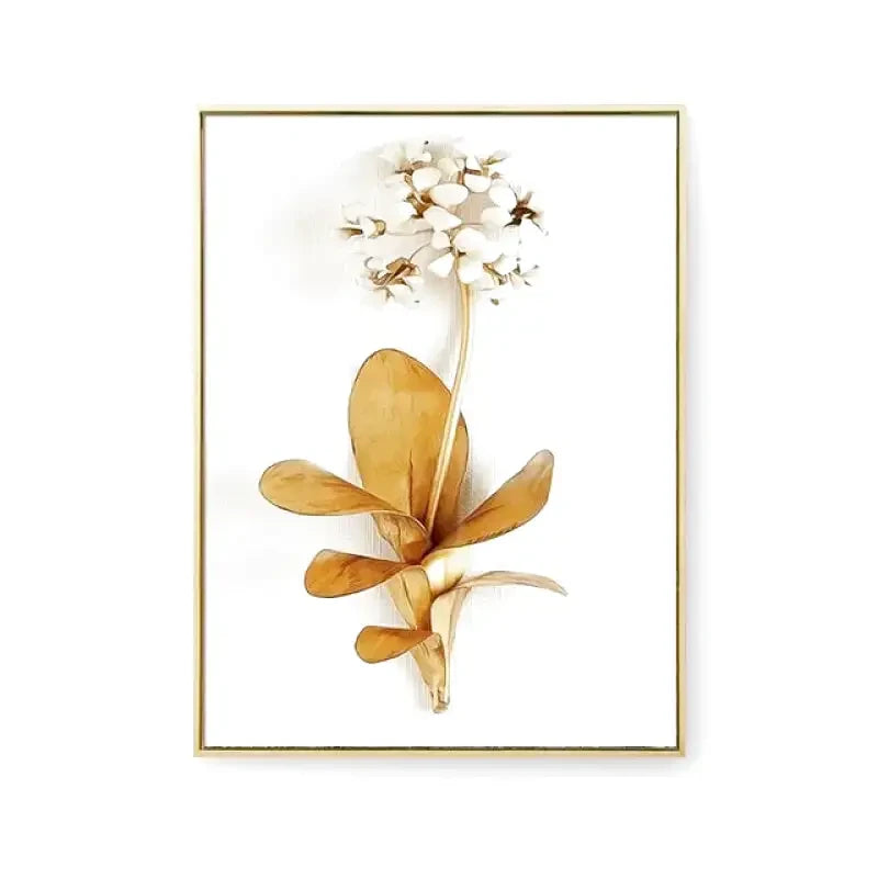 Tableau Fleur Blanche fleur ✓ scandinave