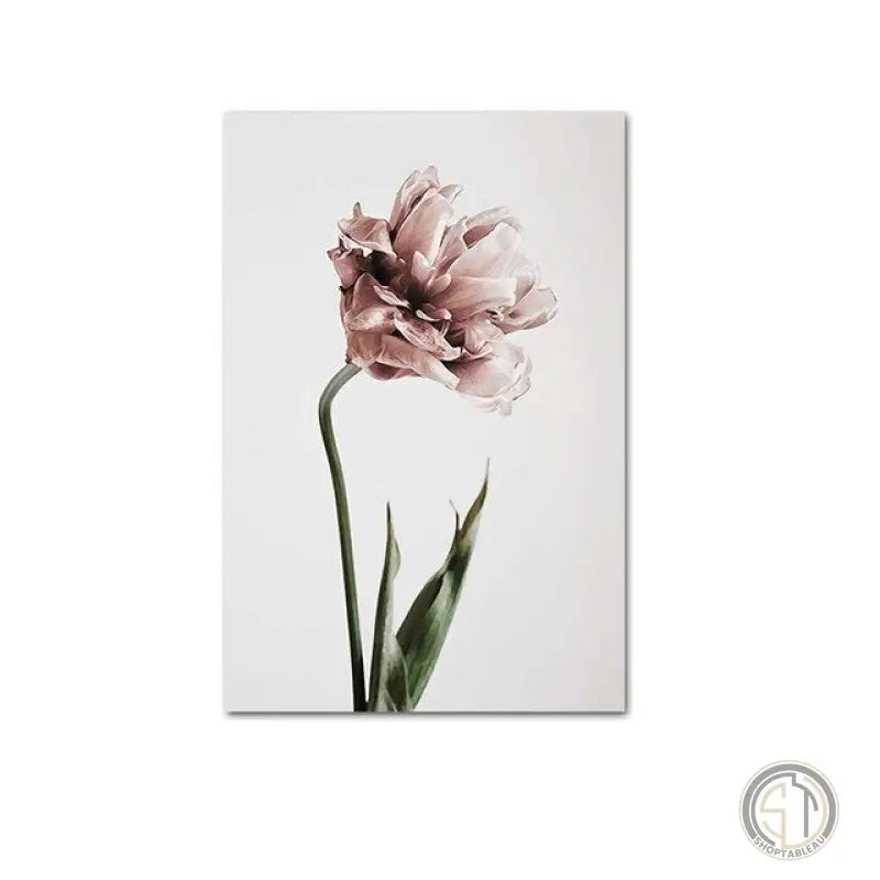 Tableau Fleurs Rouges contemporain ✓ fleur ✓ scandinave