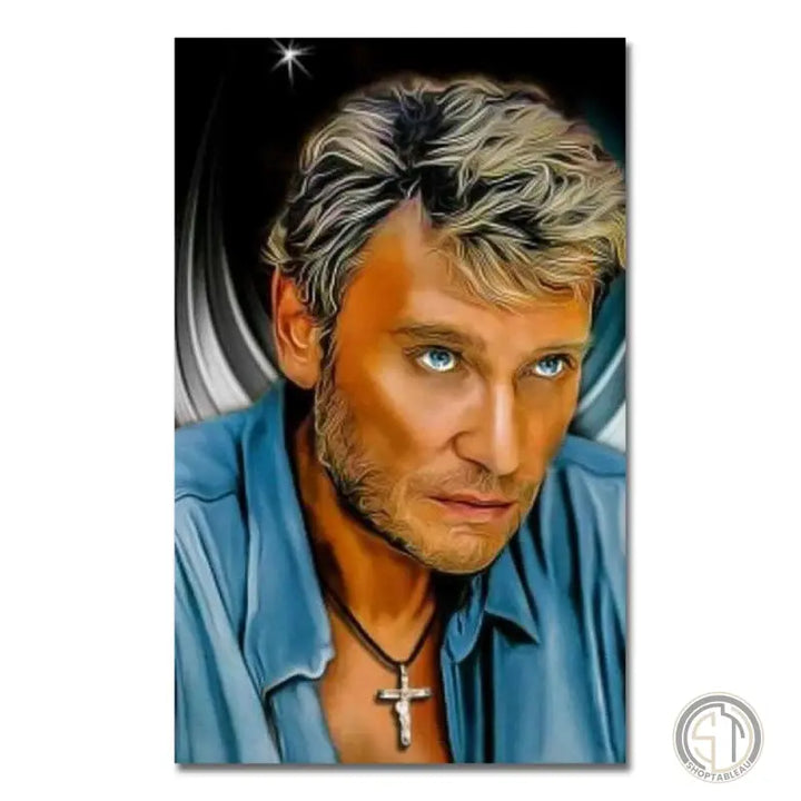 Tableau Johnny Hallyday Pop Art ✓ Street