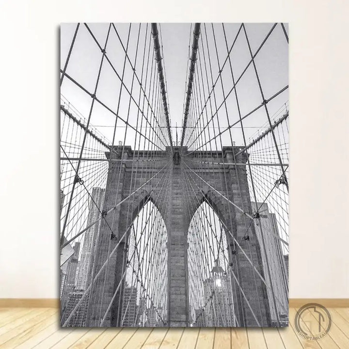 Tableau New York Noir et Blanc new york ✓ Paysage