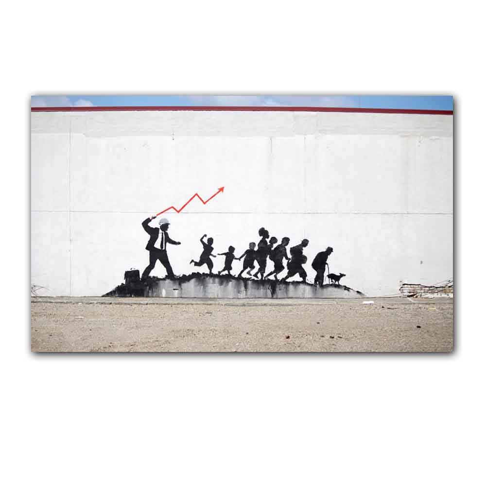 Tableau de Banksy Street Art