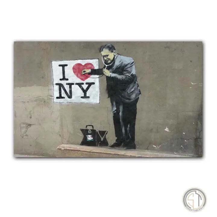 Tableau de Banksy Street Art