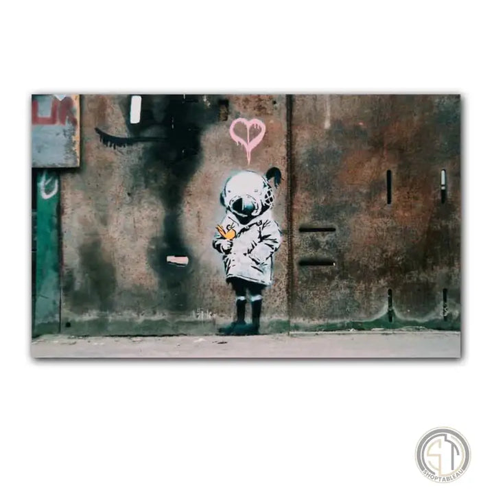 Tableau de Banksy Street Art