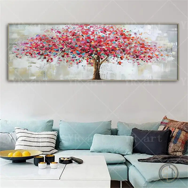 Tableau Peinture Arbre