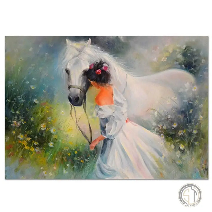 Toile de Cheval en Peinture 