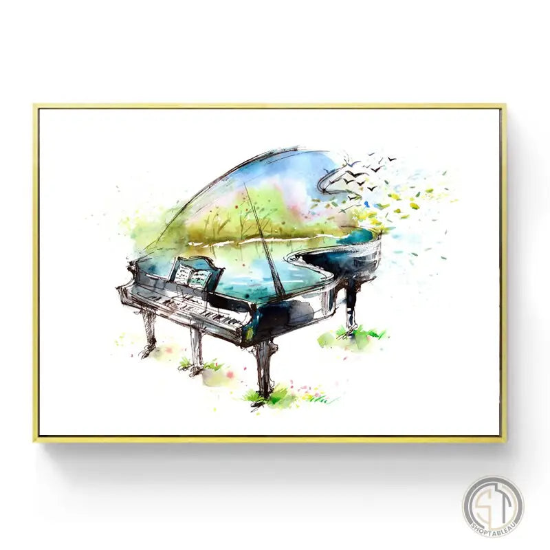 toile piano 