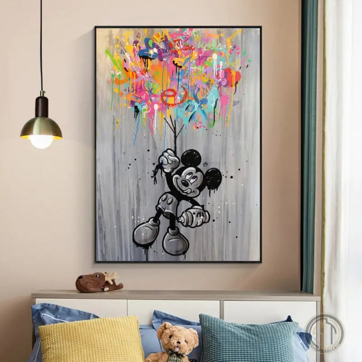 Tableau Pop Art Disney ✓ Street