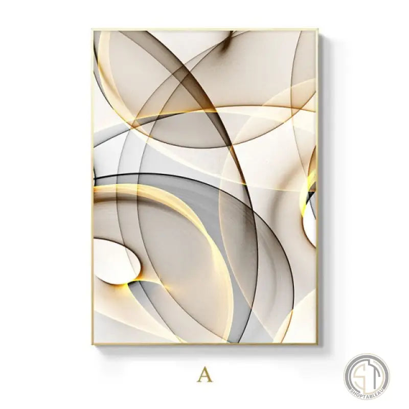 Tableau Spirale Abstrait ✓ Design ✓ Moderne