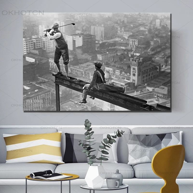 Tableau Vue New York Design ✓ Moderne ✓ new york ✓ Noir et 