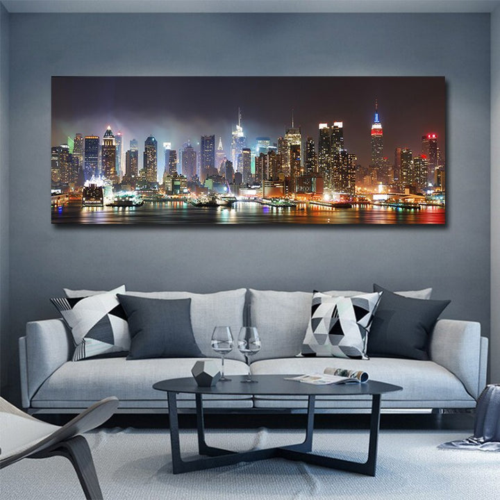 Tableau Vue New York Moderne ✓ Paysage