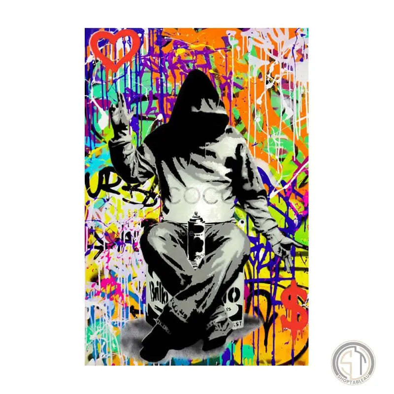 Toile Graffiti Pop Art ✓ Street